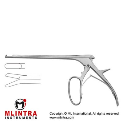 Ferris-Smith Leminectomy Rongeur Down Stainless Steel, 15.5 cm - 6" Bite Size 3 mm